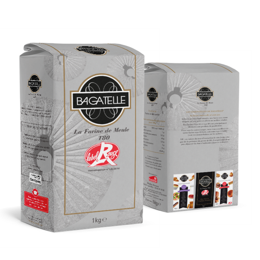 T80 “Meule” flour – Bagatelle – Label Rouge - 1kg