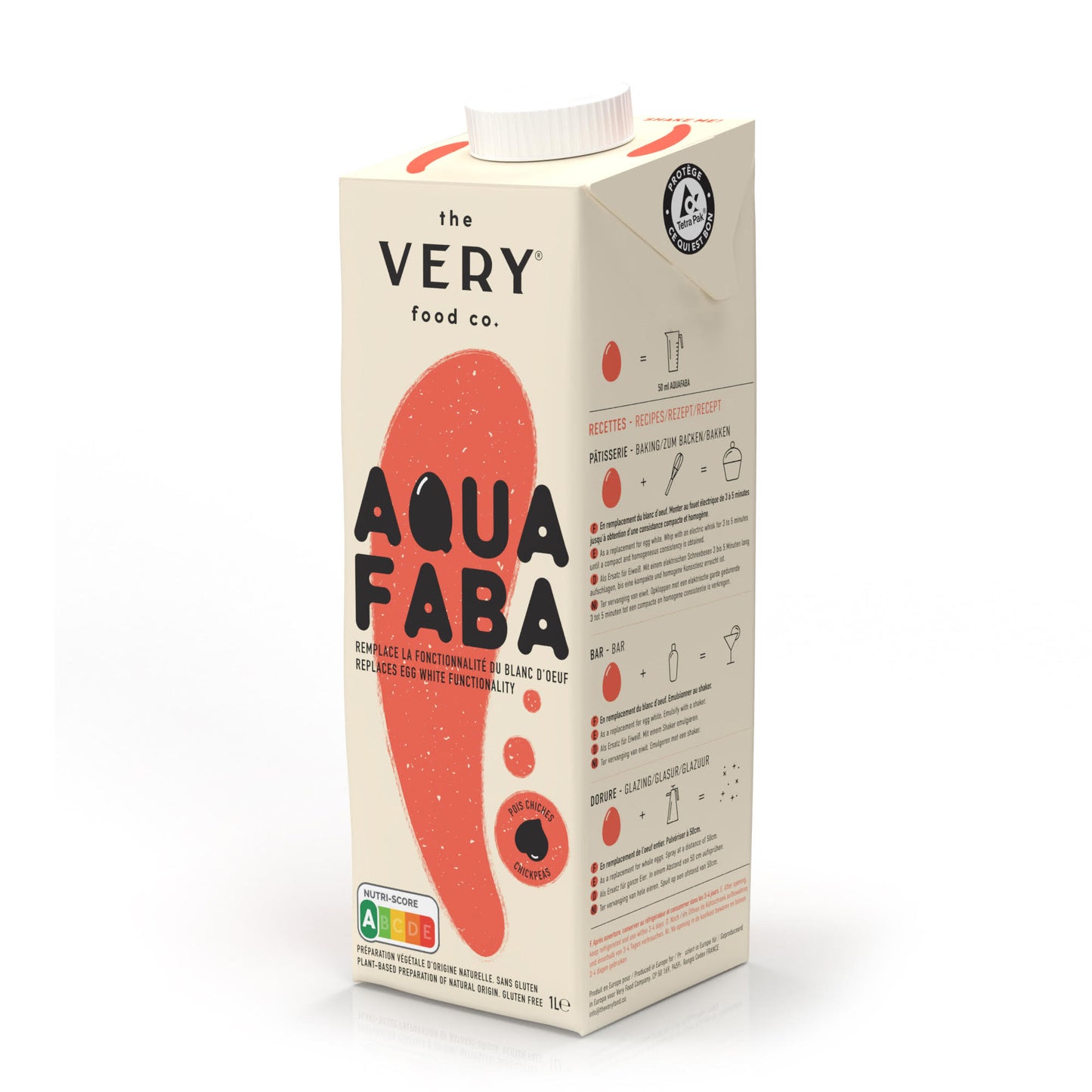 AQUAFABA — Plant-Based Egg White Substitute