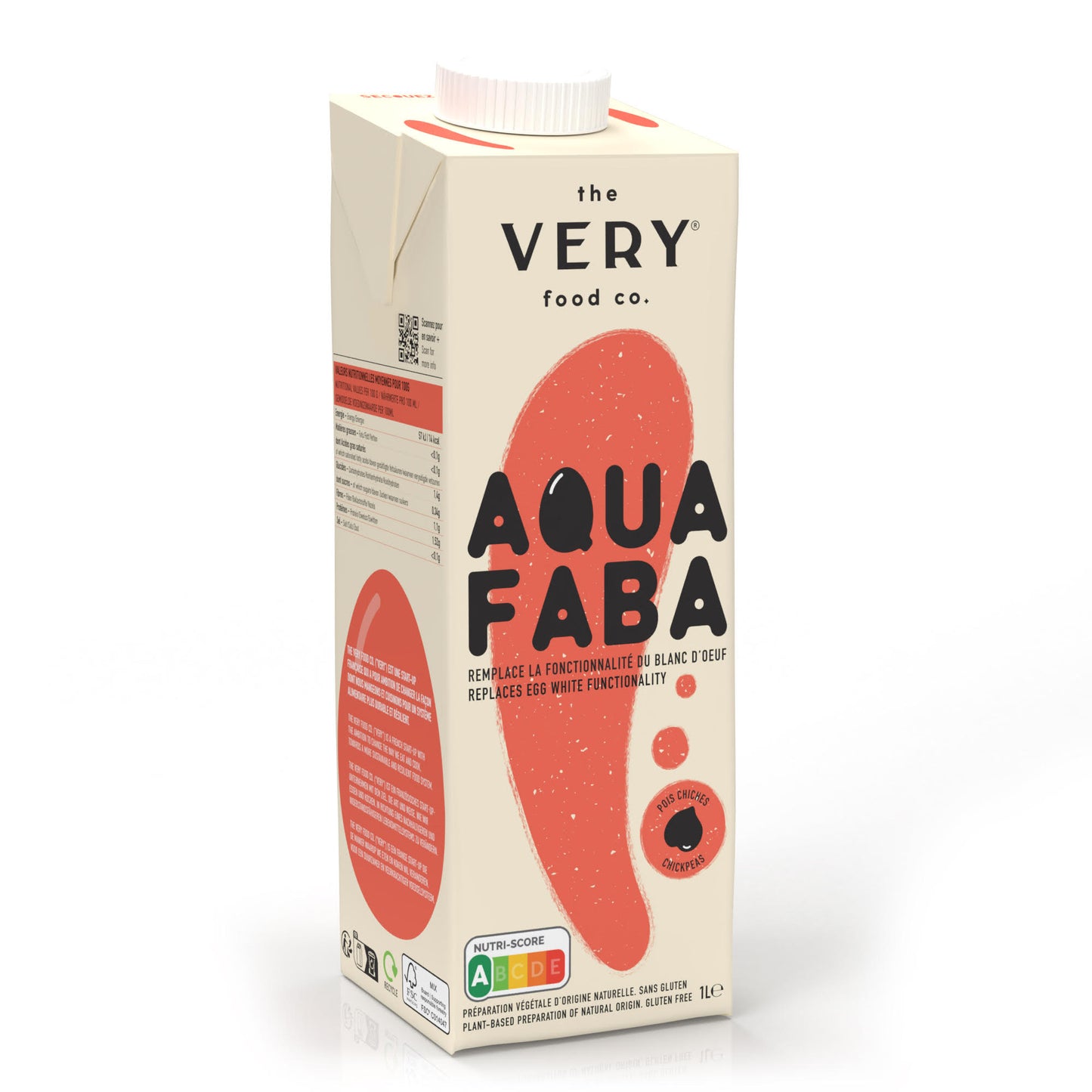 AQUAFABA — Plant-Based Egg White Substitute