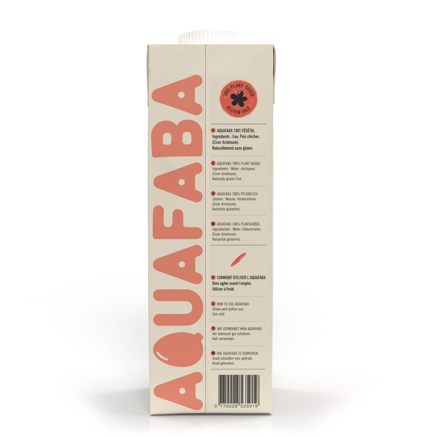 AQUAFABA — Plant-Based Egg White Substitute